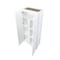 Manhattan Comfort Hopkins Storage Closet 2.0 in White - Set of 2 2-2GLF-WH - alternate 10